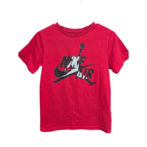 5/$25 Red "Nike Air" SS - Jordan - L - Picture 1 of 4